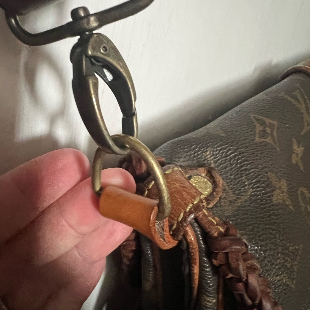 Louis Vuitton Brown Crossbody Bag with Fringe - Picture 9 of 16